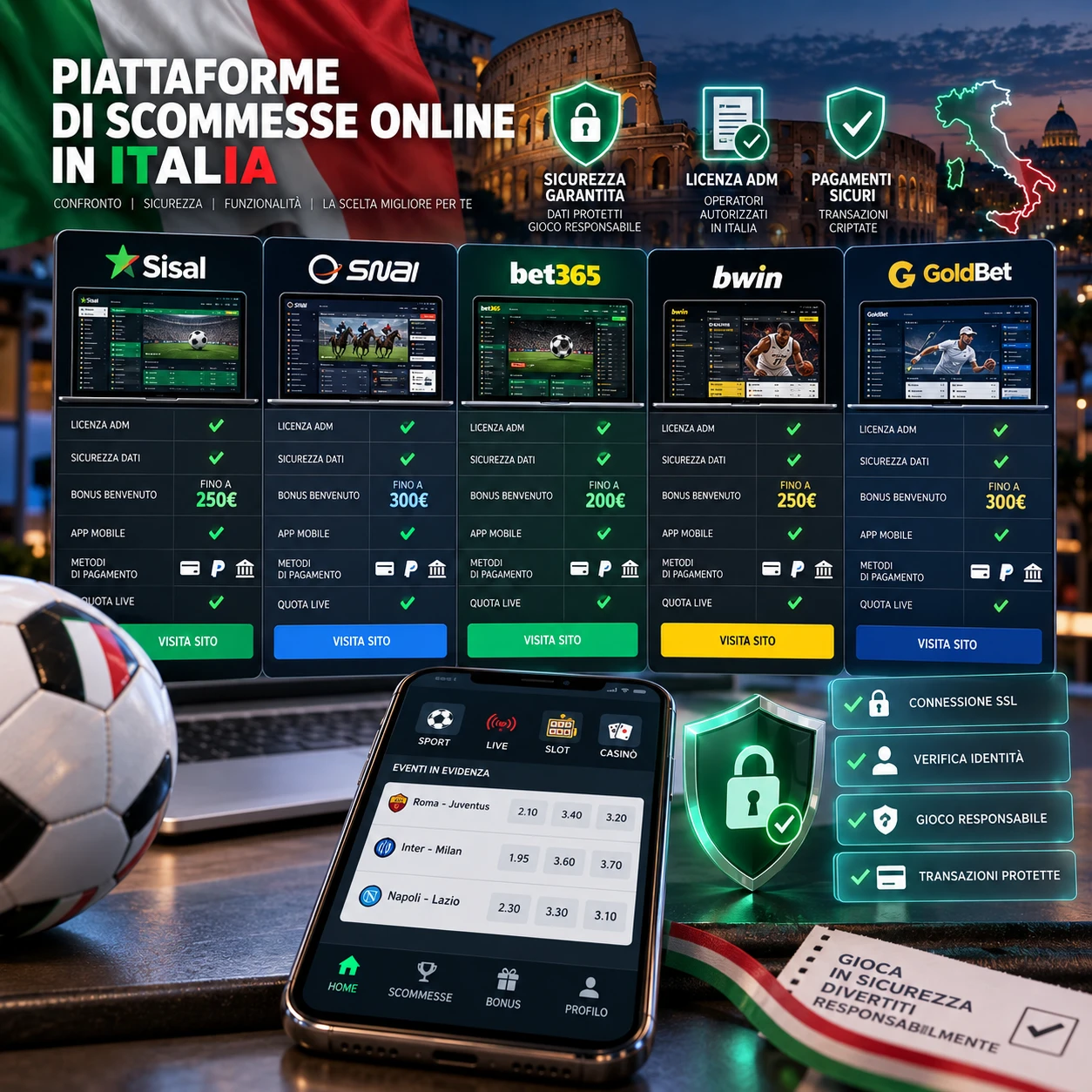Piattaforme Di Scommesse Online In Italia 2026 Come Scegliere Un Sito Sicuro E Affidabile Con